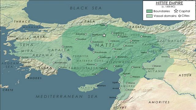 map-hittite
