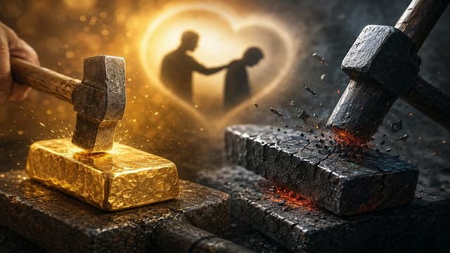 iron and gold