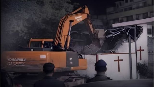 church demolished