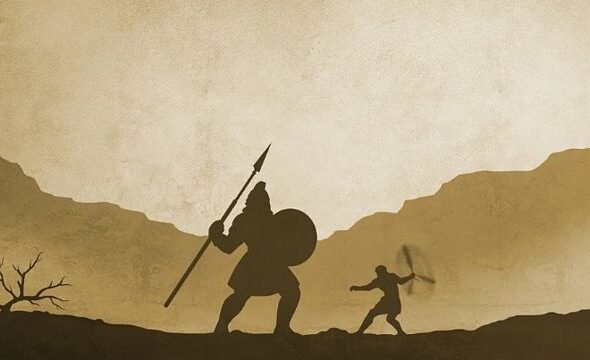 David and Goliath