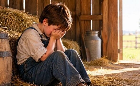 boy crying