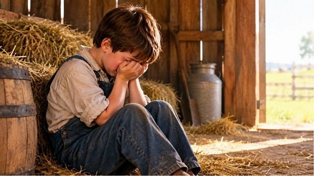 boy crying